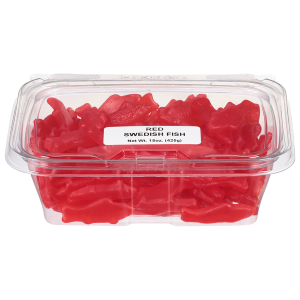 Packaged Seafood JLM Manufacturing Candy, Red Swedish Fish hero