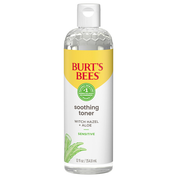 Facial Care Burt's Bees Soothing Toner With Witch Hazel and Aloe, Sensitive Skin, 98.8% Natural Origin hero