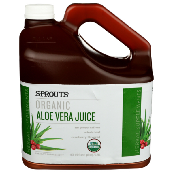 Functional Beverages Sprouts Organic Cranberry Flavored  Aloe Vera Juice hero