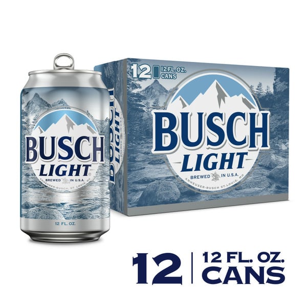 Domestic Beer Busch Lager Beer hero