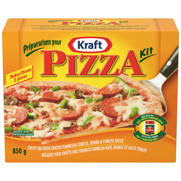 Doughs, Gelatins & Bake Mixes Kraft Pizza Kit hero