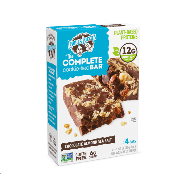 Energy & Granola Bars Lenny & Larry's  Cookie-fied Bar Chocolate Almond Sea Salt hero