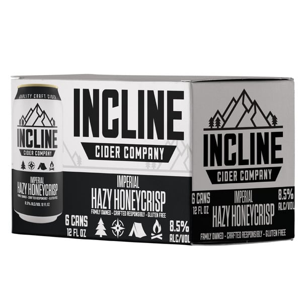 Beers & Coolers Incline Cider Imperial Hazy Honeycrisp hero