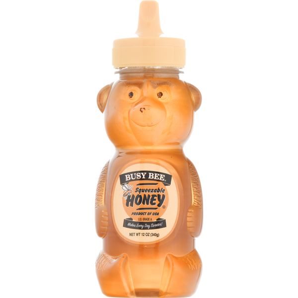 Honeys, Syrups & Nectars Busy Bee Honey, Squeezable hero