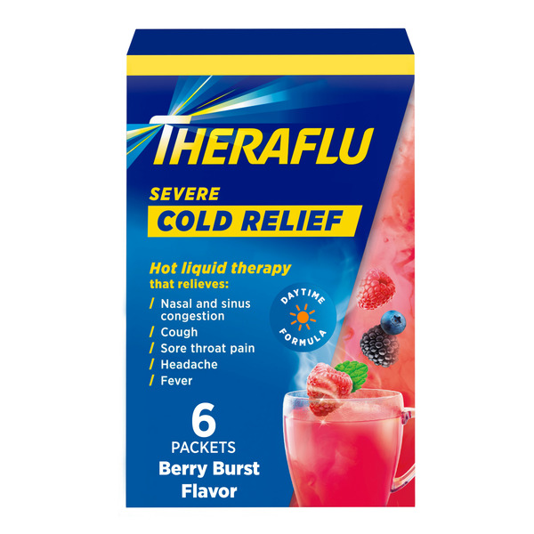 Cold, Flu & Allergy Theraflu Daytime Severe Cold Relief Powder hero