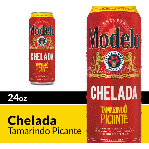 Beers & Coolers Modelo Chelada Tamarindo Picante Mexican Import Flavored Beer Can hero