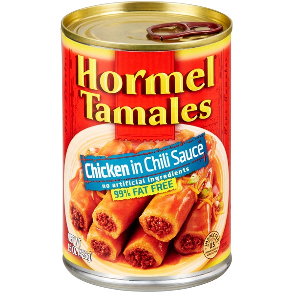 Canned Goods Hormel Tamales Chicken In Chili Sauce hero