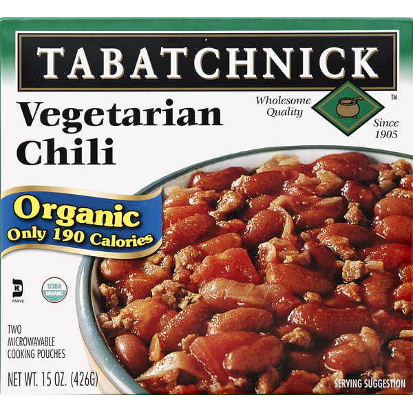 Frozen Meals Tabatchnick Organic Vegetarian Chili (Frozen) hero