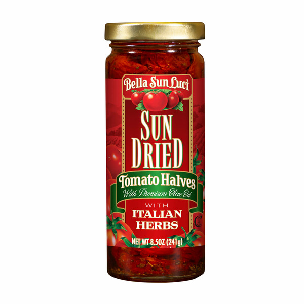 Nuts, Seeds & Dried Fruit Bella Sun Luci Sun Dried Tomato Halves in Premium Oil hero