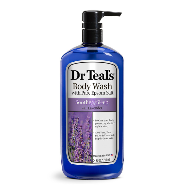 Body Lotions & Soap Dr Teal’s Body Wash with Pure Epsom Salt, Lavender hero