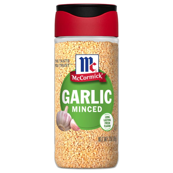 Spices & Seasonings McCormick® Minced Garlic hero