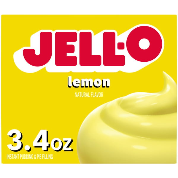 Baking & Supplies Jell-O Lemon Instant Pudding & Pie Filling Mix hero