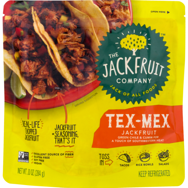 Tofu & Meat Alternatives The Jackfruit Company Jackfruit Tex Mex hero