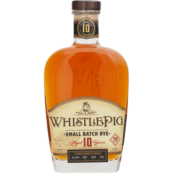 Spirits WhistlePig Rye Whiskey, Aged 10 Years hero