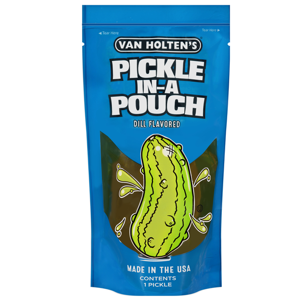 Pickled Goods & Olives Van Holten's Pickle-in-a-Pouch, Dill Flavored hero