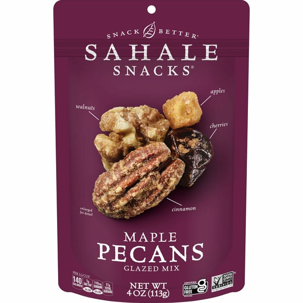 Nuts, Seeds & Dried Fruit Sahale Snacks Glazed Mix, Maple Pecans hero