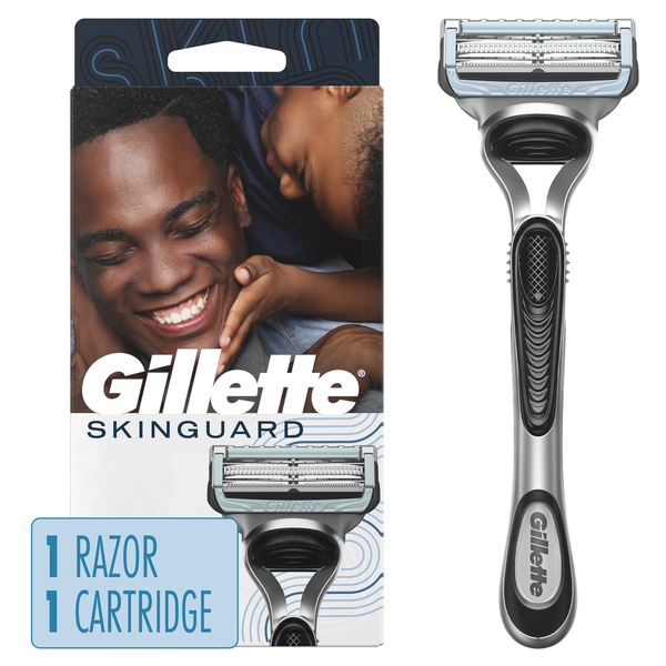 Gillette SkinGuard Men's Razor Handle and 1 Blade Refill hero