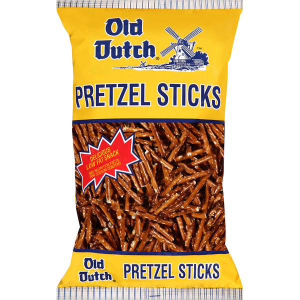 Chips & Pretzels Old Dutch Pretzel Sticks hero