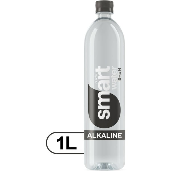 Water, Seltzer & Sparkling Water smartwater Alkaline Water, Premium Vapor Distilled Enhanced Water Bottle hero