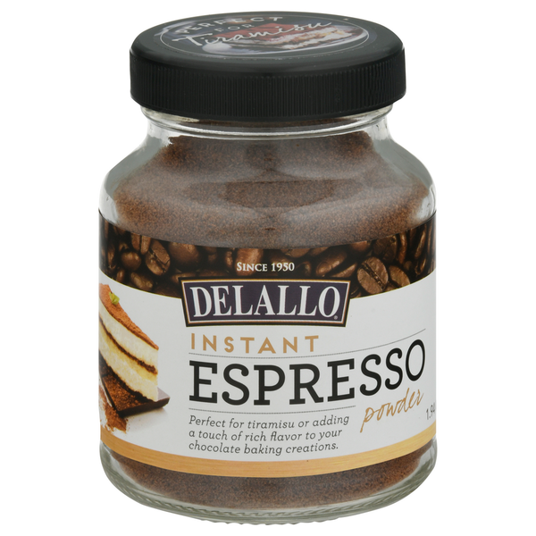 Coffee DeLallo Instant Espresso Powder hero