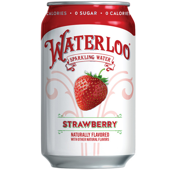 Water, Seltzer & Sparkling Water Waterloo Sparkling Water Strawberry hero