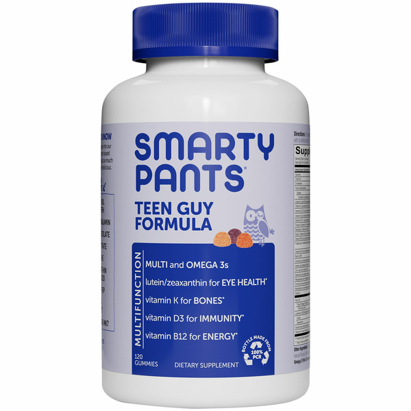 Fish Oil & Omegas SmartyPants Teen Guy Formula, Gummies hero