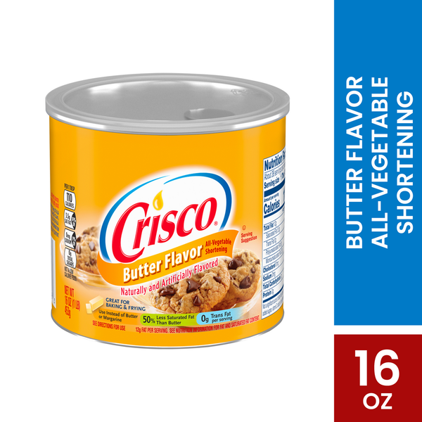 Oils & Vinegars Crisco Butter Flavor All-Vegetable Shortening hero