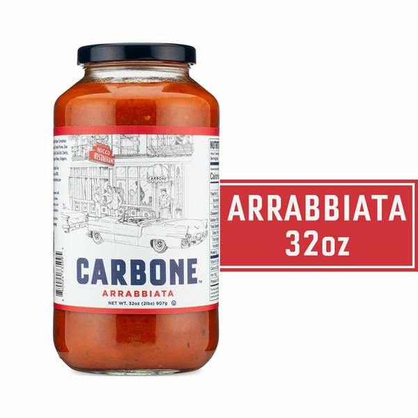 Pasta Sauce Carbone Arrabbiata Pasta Sauce hero