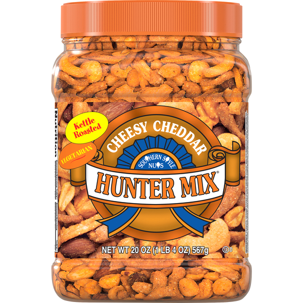 Trail Mix & Snack Mix Southern Style Nuts Cheesy Cheddar Nuts hero