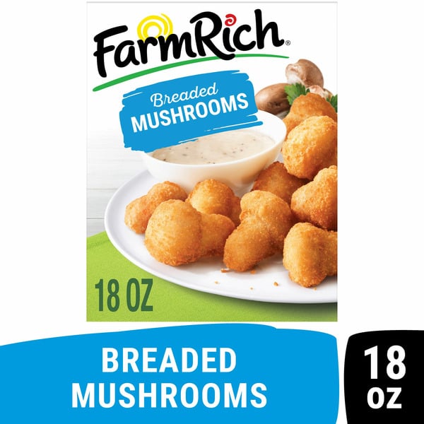 Frozen Appetizers & Sides Farm Rich Breaded Mushrooms hero