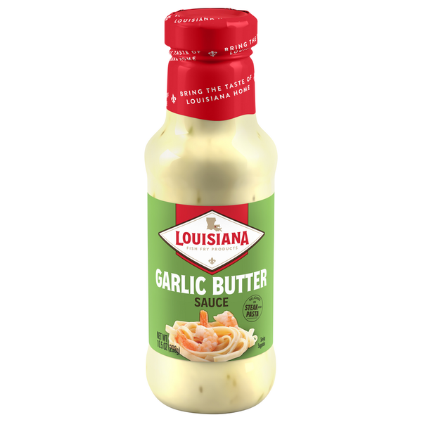 Condiments Louisiana Fish Fry Products Sauce, Garlic Butter hero