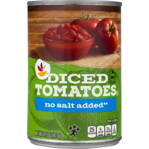 Canned & Jarred Vegetables Store Brand Tomatoes, Diced hero