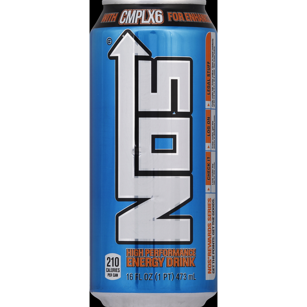 Energy & Sports Drinks NOS Energy Drink, High Performance hero