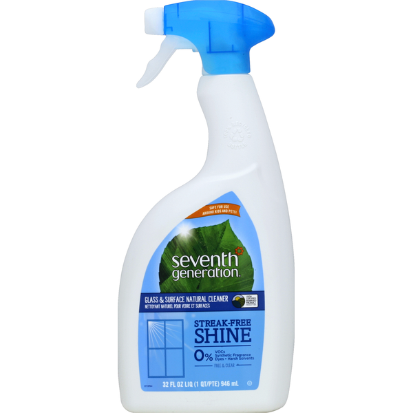 Cleaning Products Seventh Generation Glass & Surface Cleaner, Natural hero