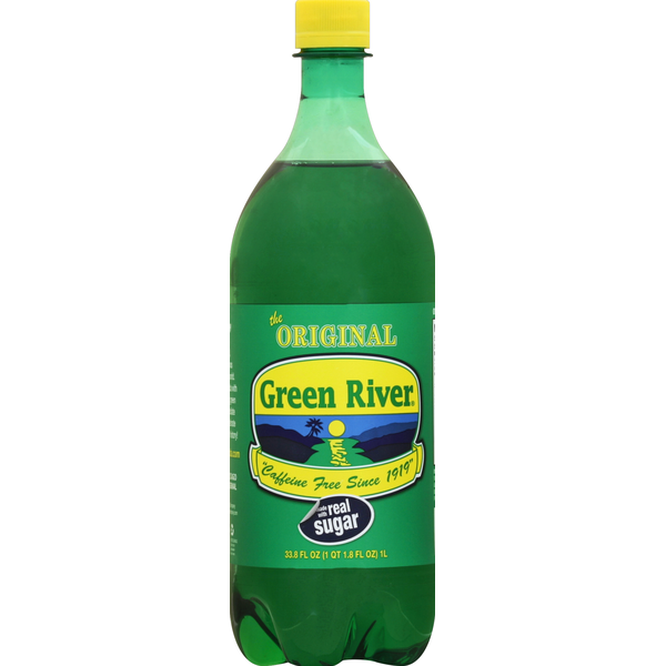 Soft Drinks Green River Soda, the Original hero