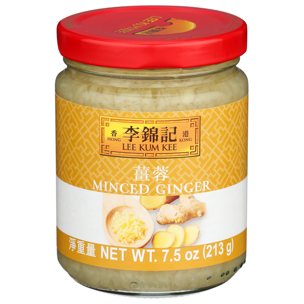 Spices & Seasonings Lee Kum Kee Minced Ginger hero