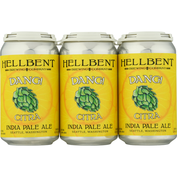 Beers & Coolers Hellbent Brewing Company Beer, India Pale Ale, Dang Citra hero