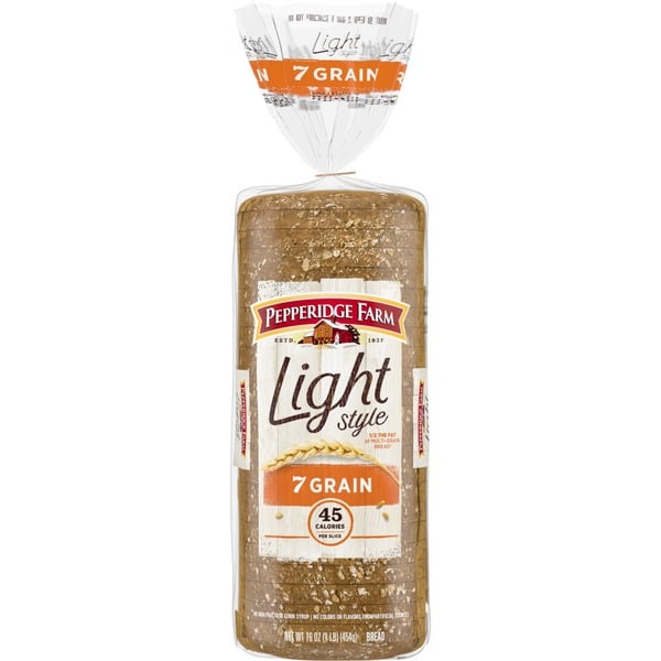 Bread Pepperidge Farm Light Style 7 Grain Bread hero