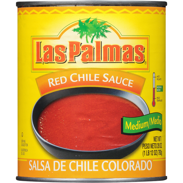 Latino Foods Las Palmas Medium Red Chile Sauce hero