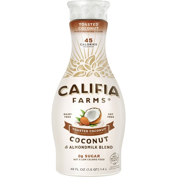 Soy & Lactose-Free Califia Farms Toasted Coconut Almondmilk hero