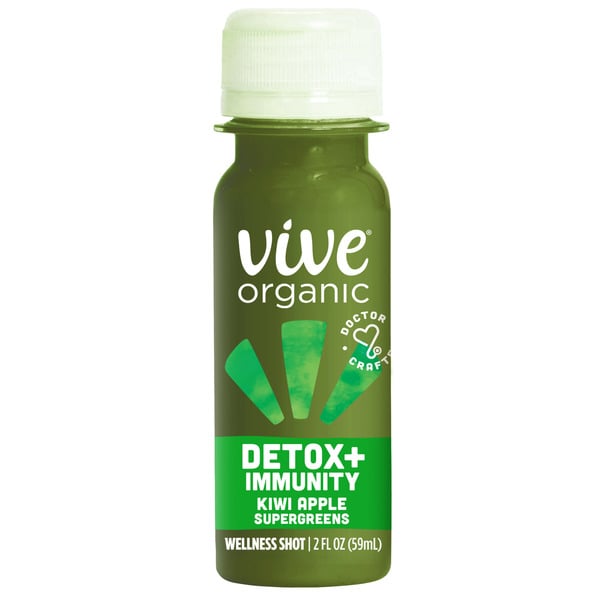 Vive Organic Detox + Immunity Dual Boost Shot hero