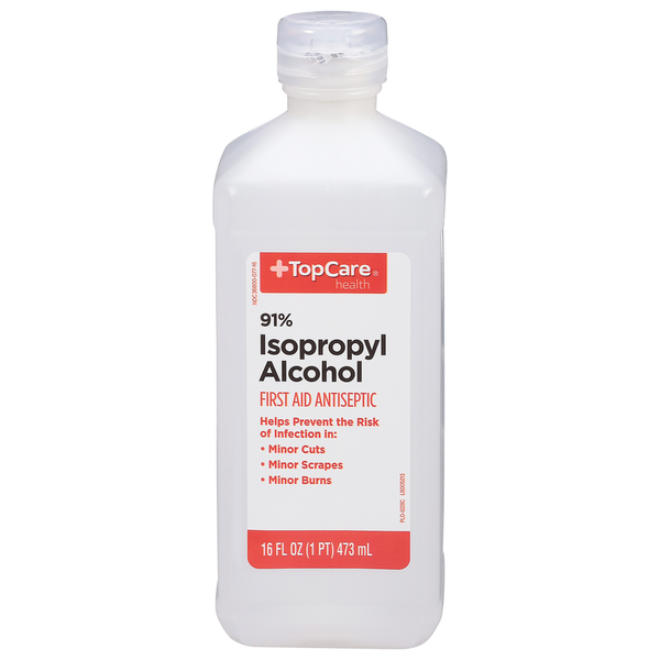 First Aid TopCare Isopropyl Alcohol, 91% hero