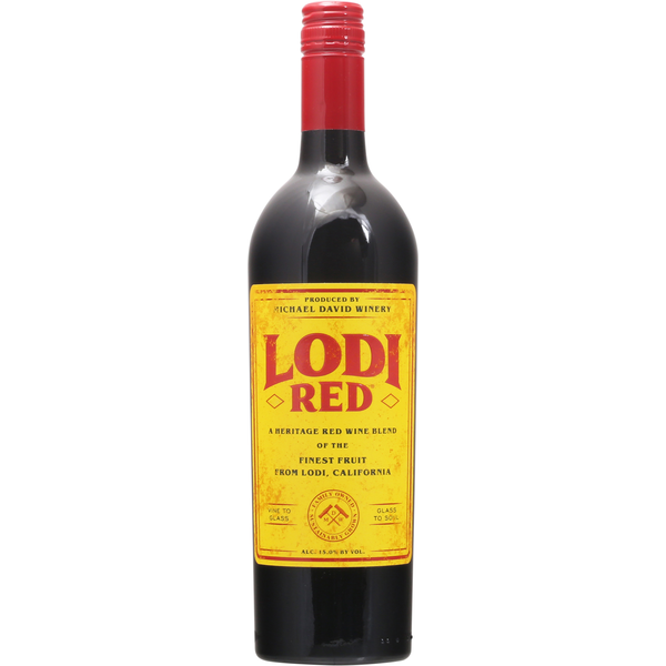 Red Wines Lodi Red Red Wine Blend, California hero