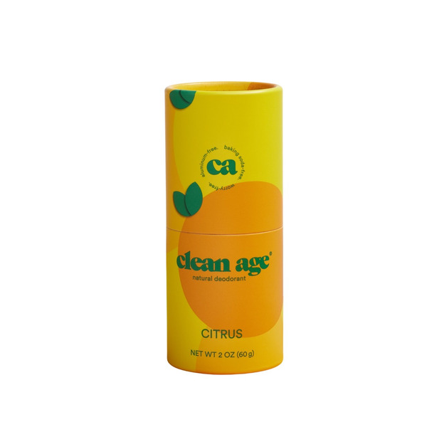 Clean Age Citrus Scent Natural Deodorant hero