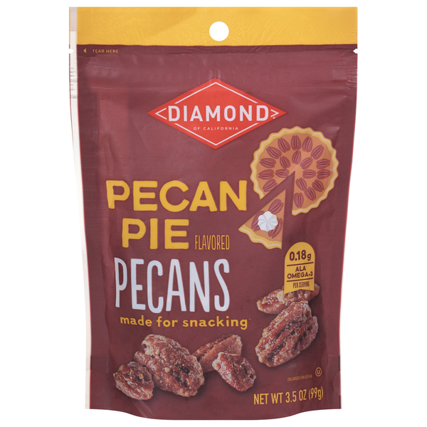 Nuts, Seeds & Dried Fruit Diamond Pecan, Pecan Pie Flavored hero