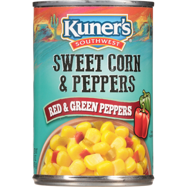 Canned & Jarred Vegetables Kuner's Sweet Corn & Peppers hero