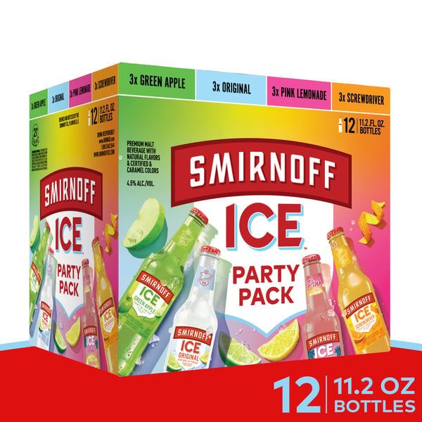 Beers & Coolers Smirnoff ICE Party Pack hero