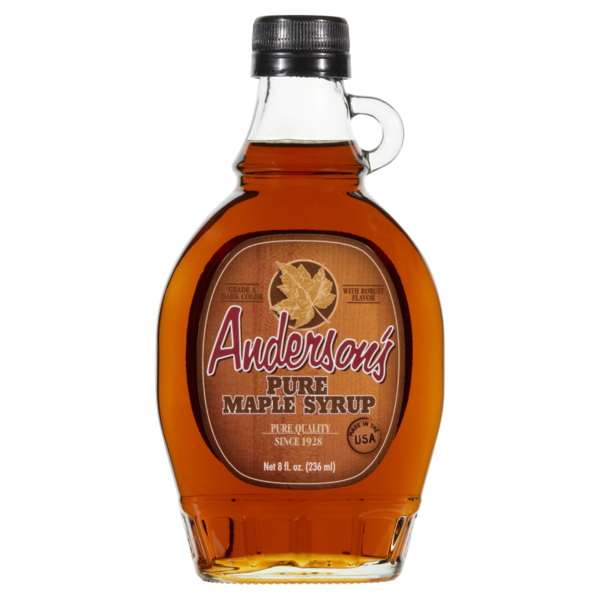 Honeys, Syrups & Nectars Anderson's Maple Syrup Grade A Dark, Pure Maple Syrup hero