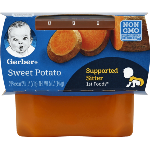 Baby Food & Formula Gerber 1st Foods Sweet Potatoes Purees-Vegetable hero