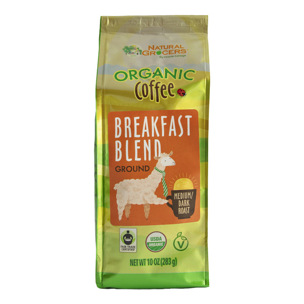 Bulk Tea & Coffee Natural Grocers Organic Ground Breakfast Blend Coffee hero